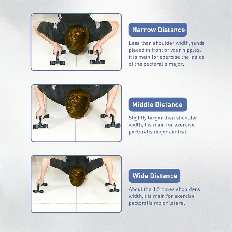 U-Shaped Push Up Bars