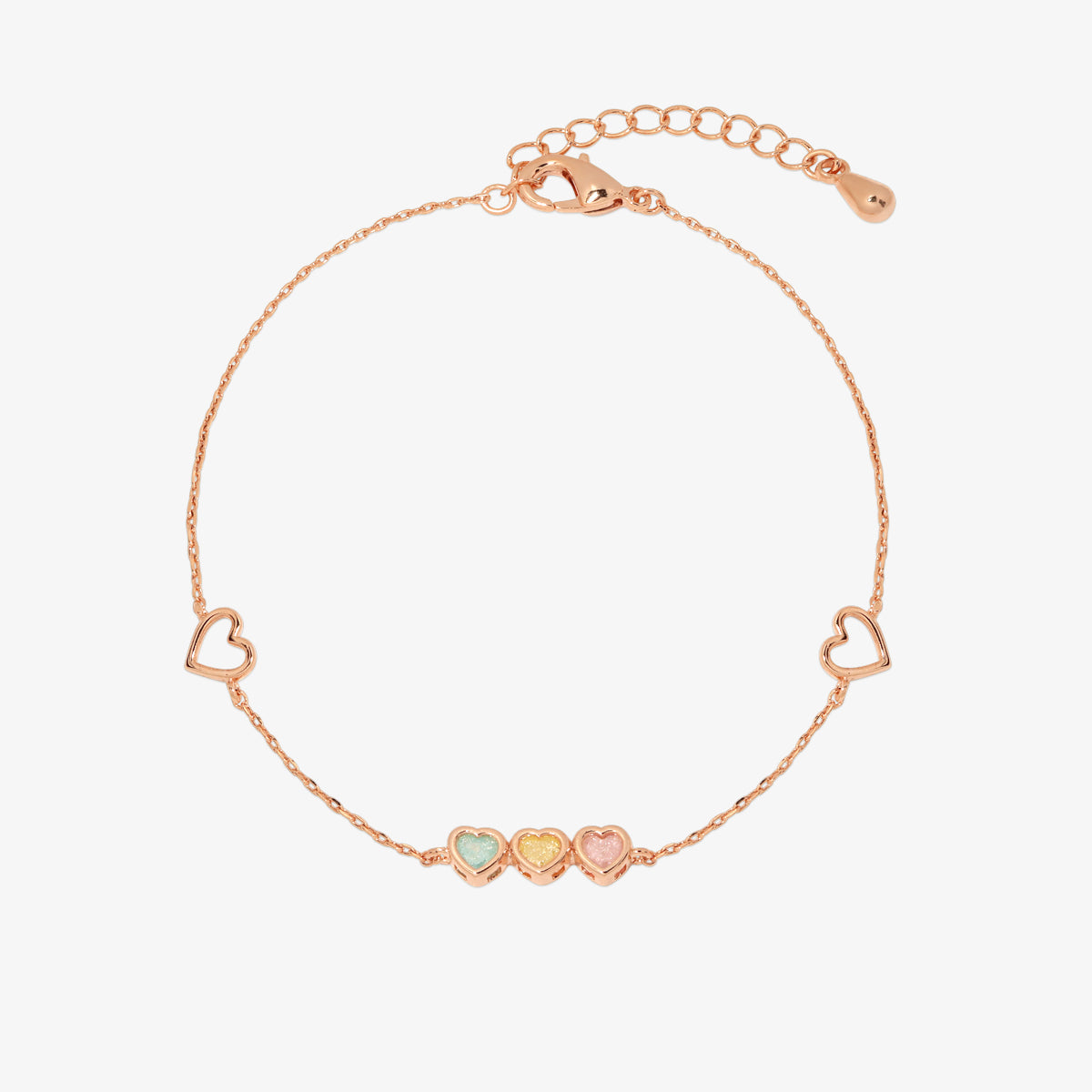 Triple heart bracelet-5