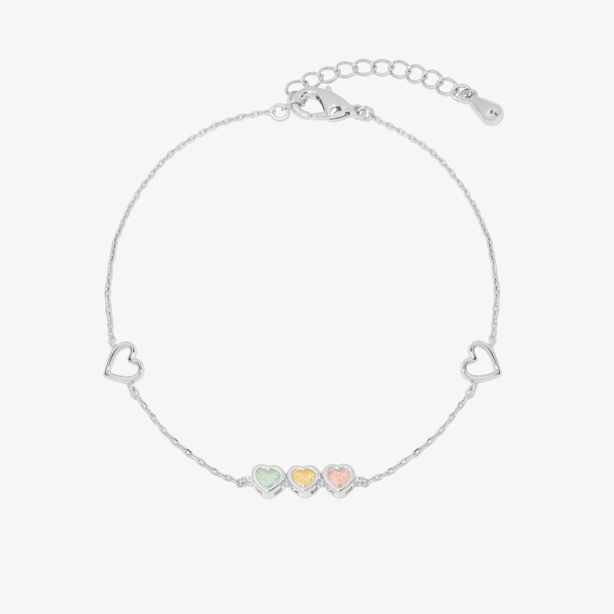 Triple heart bracelet-4
