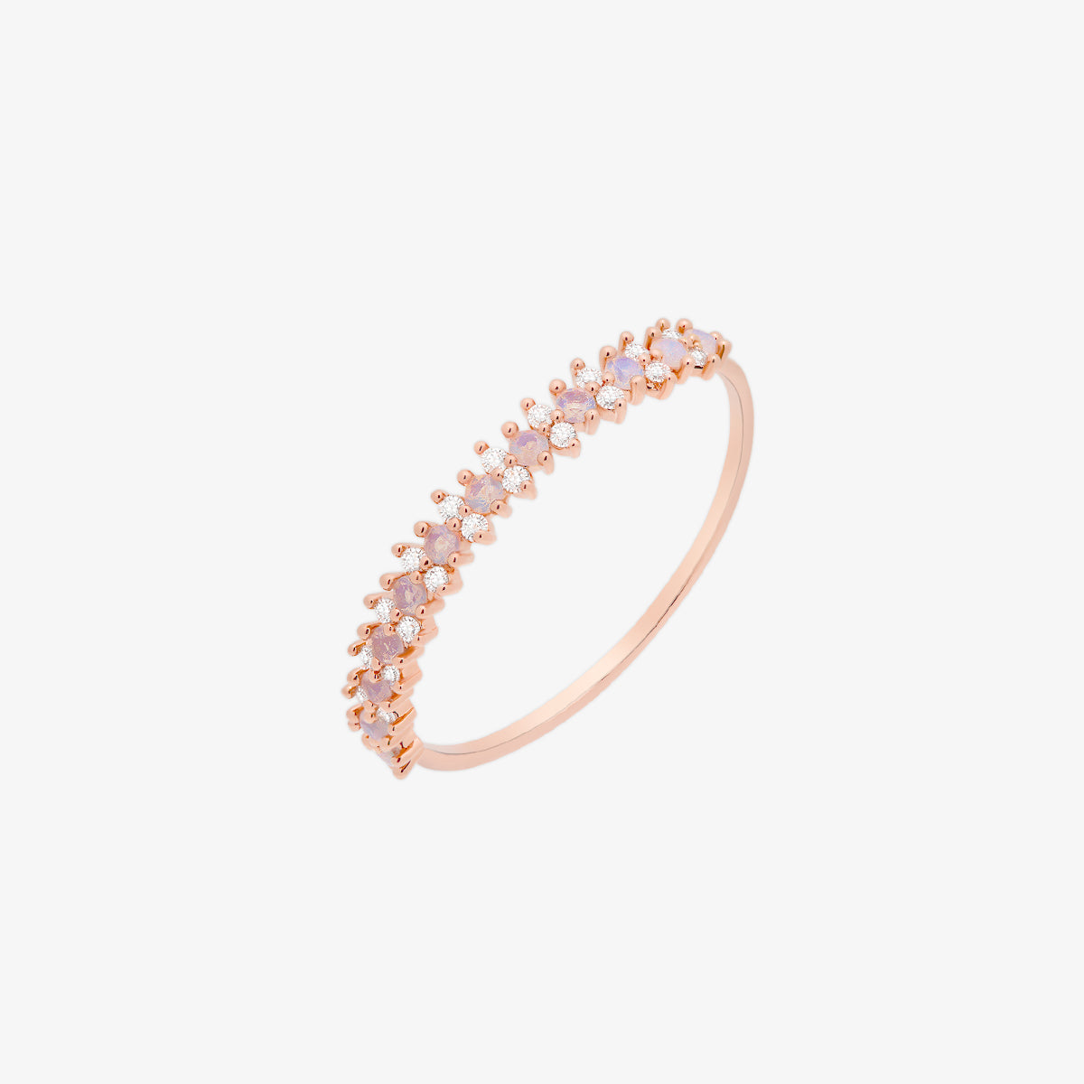 Moonstone cubic ring-6