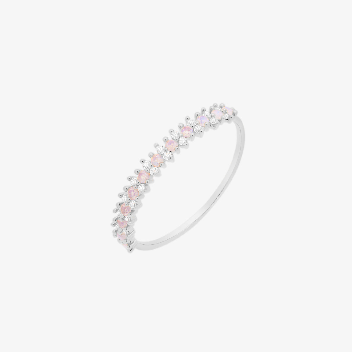 Moonstone cubic ring-5